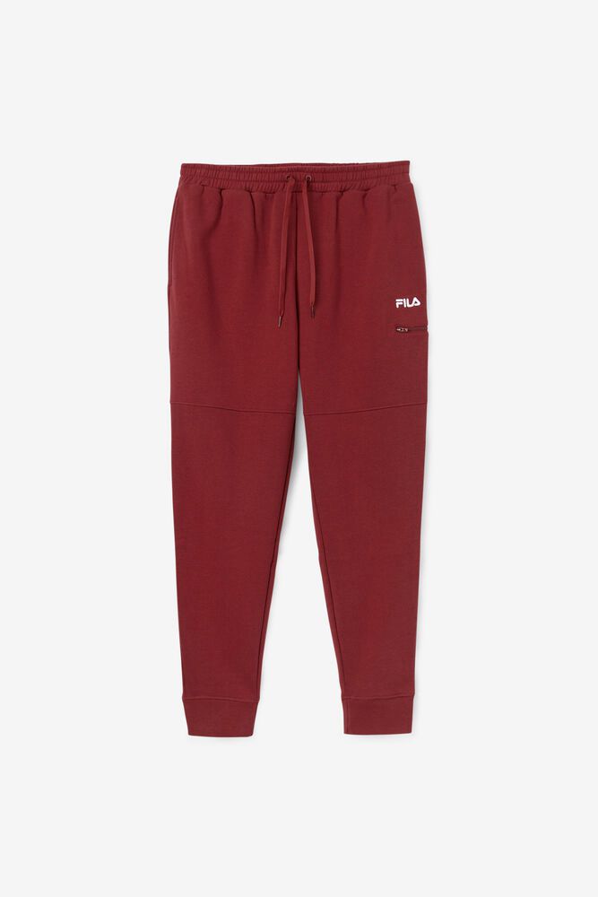 Fila Canadice Jogger Pants Red - Mens - 48572LNCP